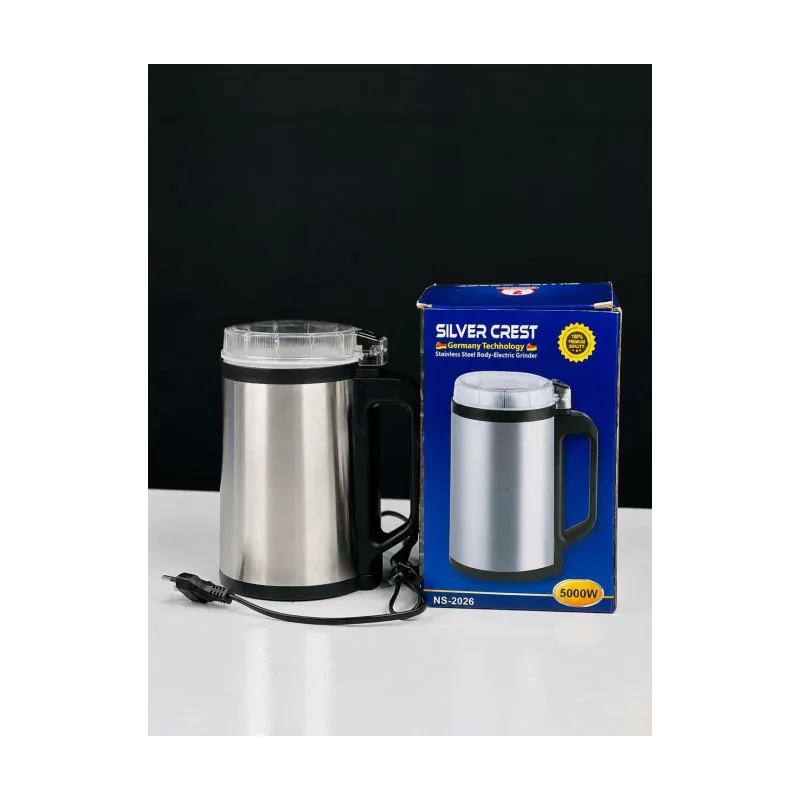 Silver Crest Stainless Steel Electric Mini Grinder thumbnail 2