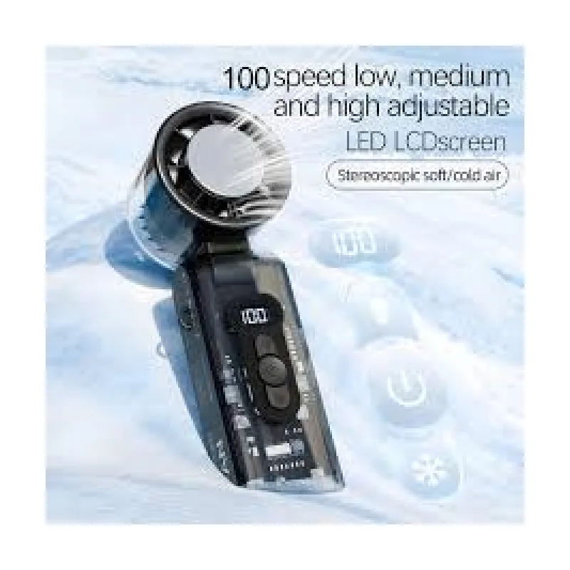 Semiconductor Refrigeration High Speed Fan High Speed Handheld Turbo Fan Infinite Speed Regulation thumbnail 4
