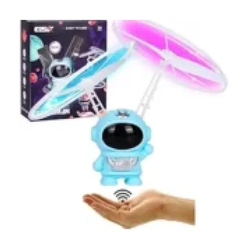 Spaceman Mini Infrared Induction Flying Toy Astronaut Style Aircraft Toy with Remote control Induction Flying Machine Automatic Flight Kids Toy