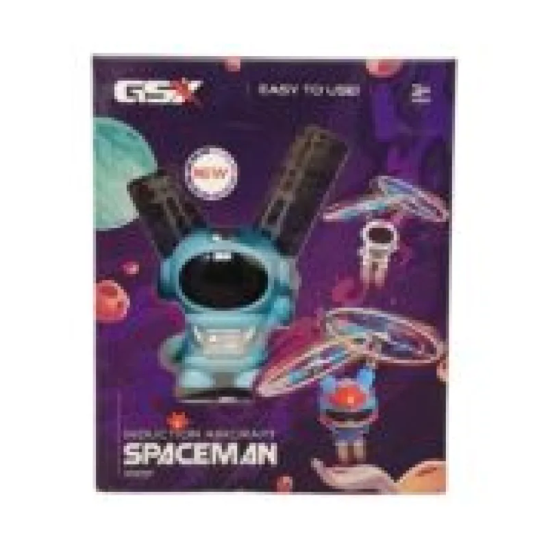 Spaceman Mini Infrared Induction Flying Toy Astronaut Style Aircraft Toy with Remote control Induction Flying Machine Automatic Flight Kids Toy thumbnail 2